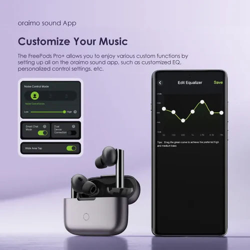 Oraimo FreePods Pro OEB-E108D | ANC Wireless Earbuds — 100% Genuine