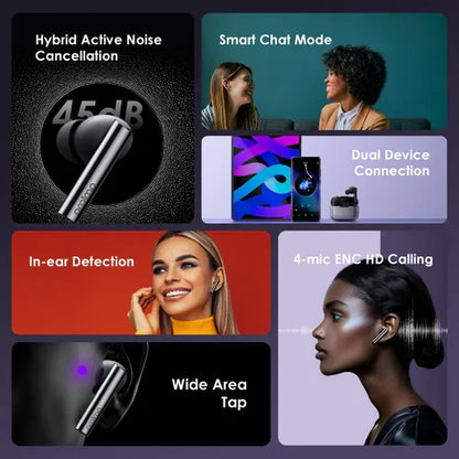 Oraimo FreePods Pro OEB-E108D | ANC Wireless Earbuds — 100% Genuine