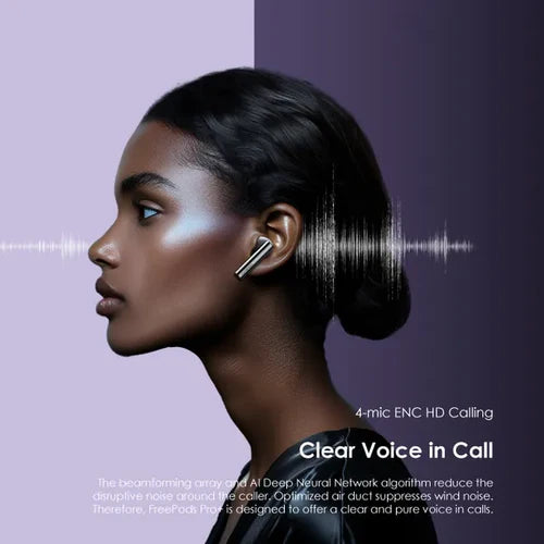 Oraimo FreePods Pro OEB-E108D | ANC Wireless Earbuds — 100% Genuine