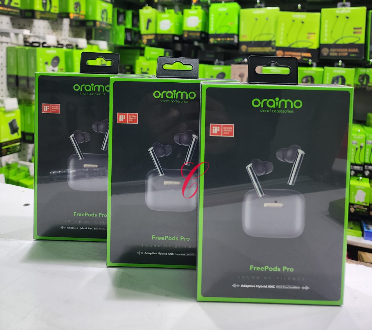 Oraimo FreePods Pro OEB-E108D | ANC Wireless Earbuds — 100% Genuine