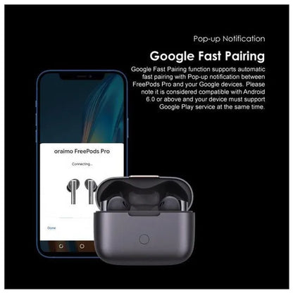 Oraimo FreePods Pro OEB-E108D | ANC Wireless Earbuds — 100% Genuine