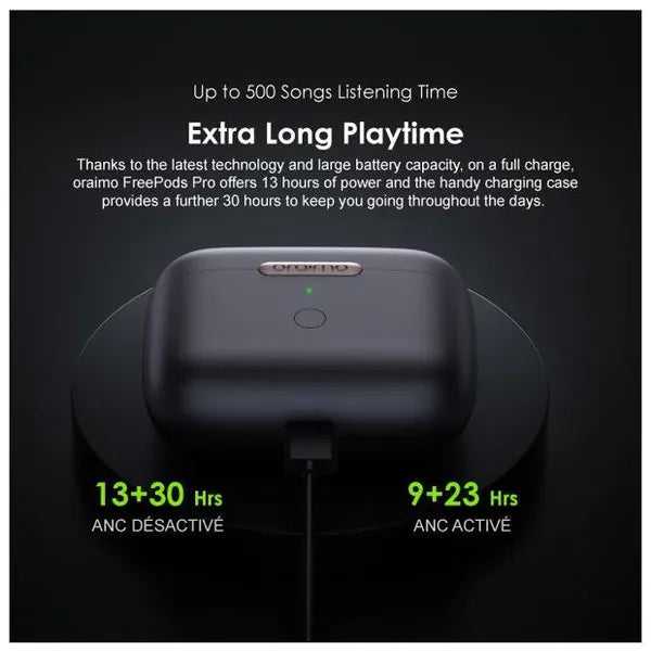 Oraimo FreePods Pro OEB-E108D | ANC Wireless Earbuds — 100% Genuine