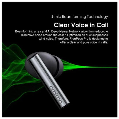 Oraimo FreePods Pro OEB-E108D | ANC Wireless Earbuds — 100% Genuine
