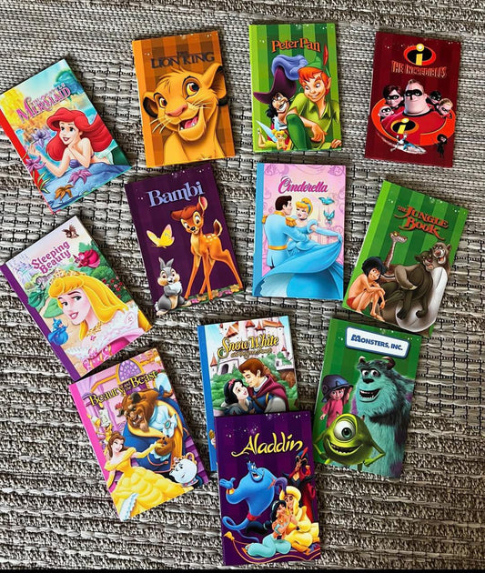 Disney Mini Storybook Collection – Set of 12 Classics