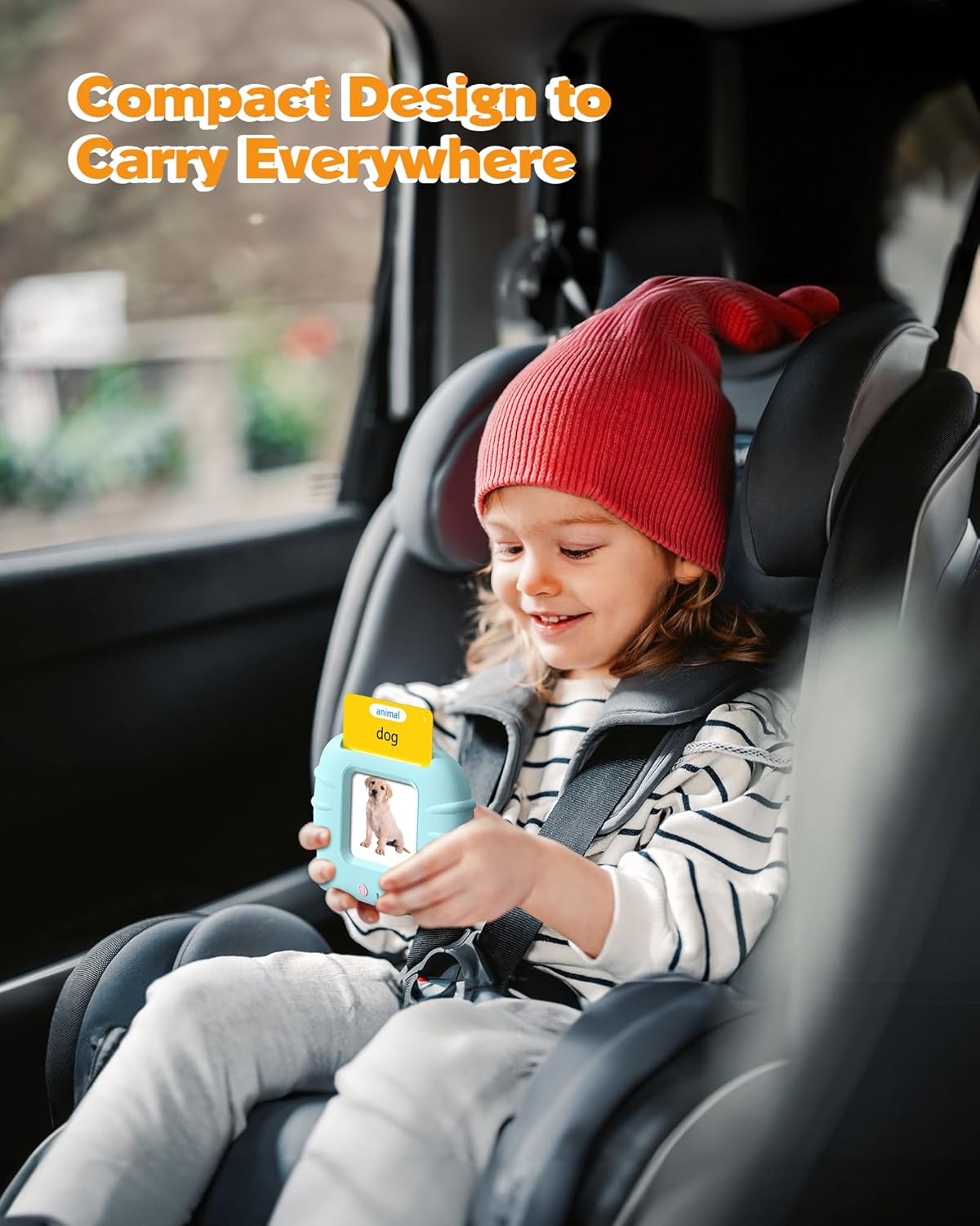 Talking Flash Cards for Toddlers 1-4 Years – Montessori Learning with 224 Words