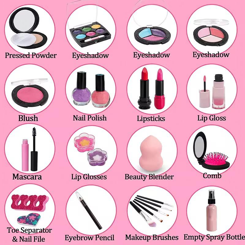 Kids Makeup Kit –  Safe Princess Set